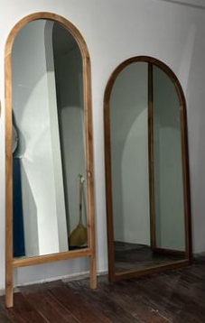 Wooden Arc Mirror w/ Feet(6ft)