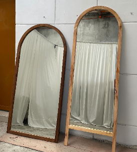 Wooden Arc Mirror w/ Feet(6ft)