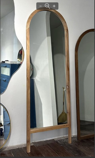 Wooden Arc Mirror w/ Feet(6ft)